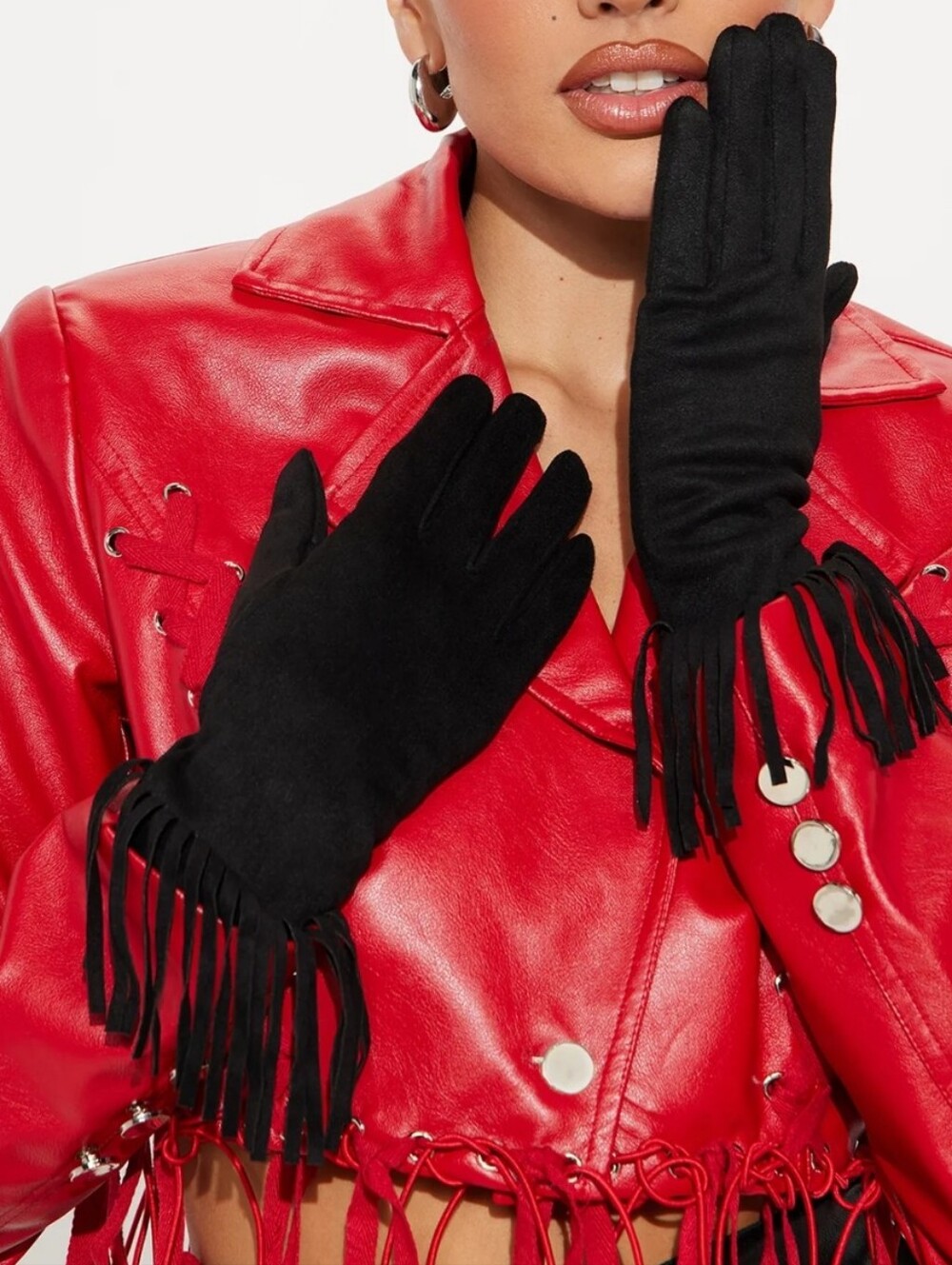 Fringe Gloves